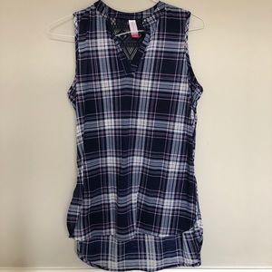 Cute Summer Plaid Tank